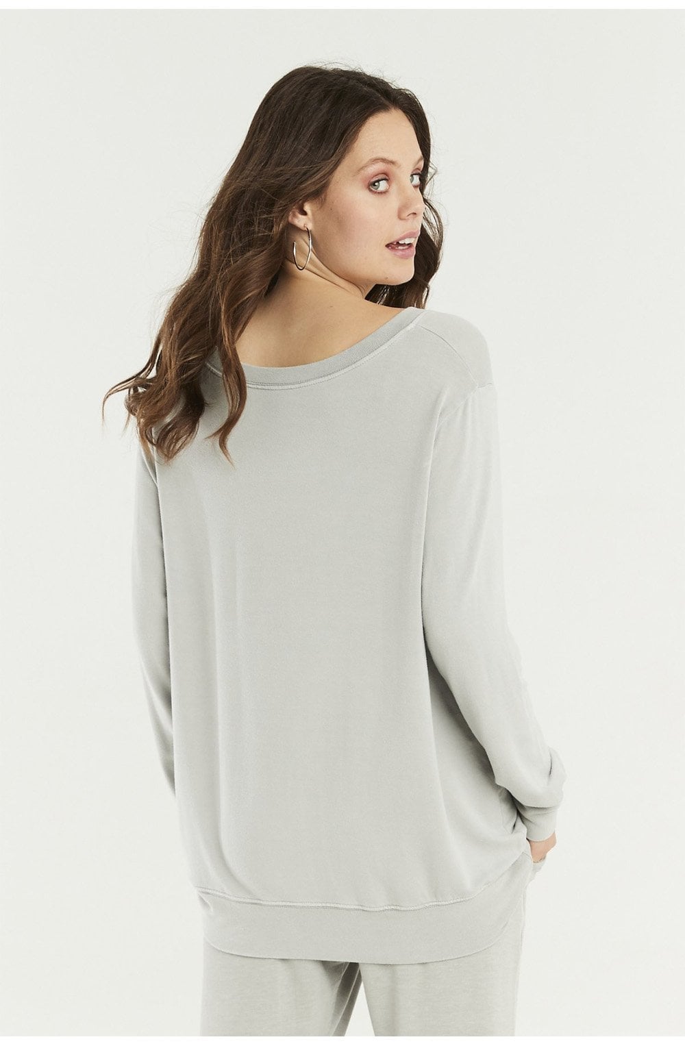 Grey Star Design Top