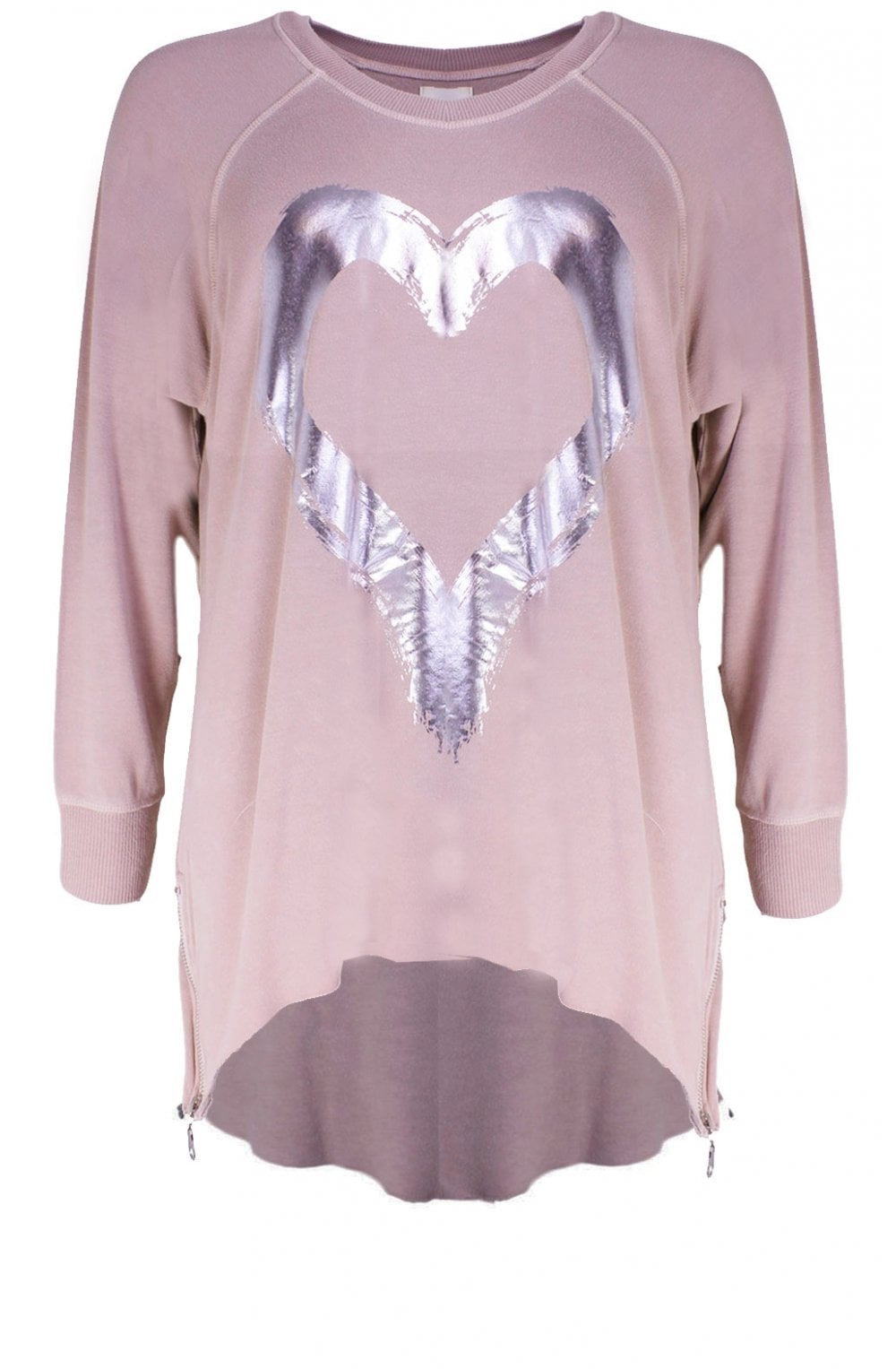 Hearty Rosewood Heart Design Top