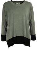 Kammi Green Oversized Top