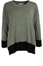 Kammi Green Oversized Top