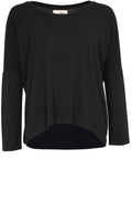 Karma black over sized top