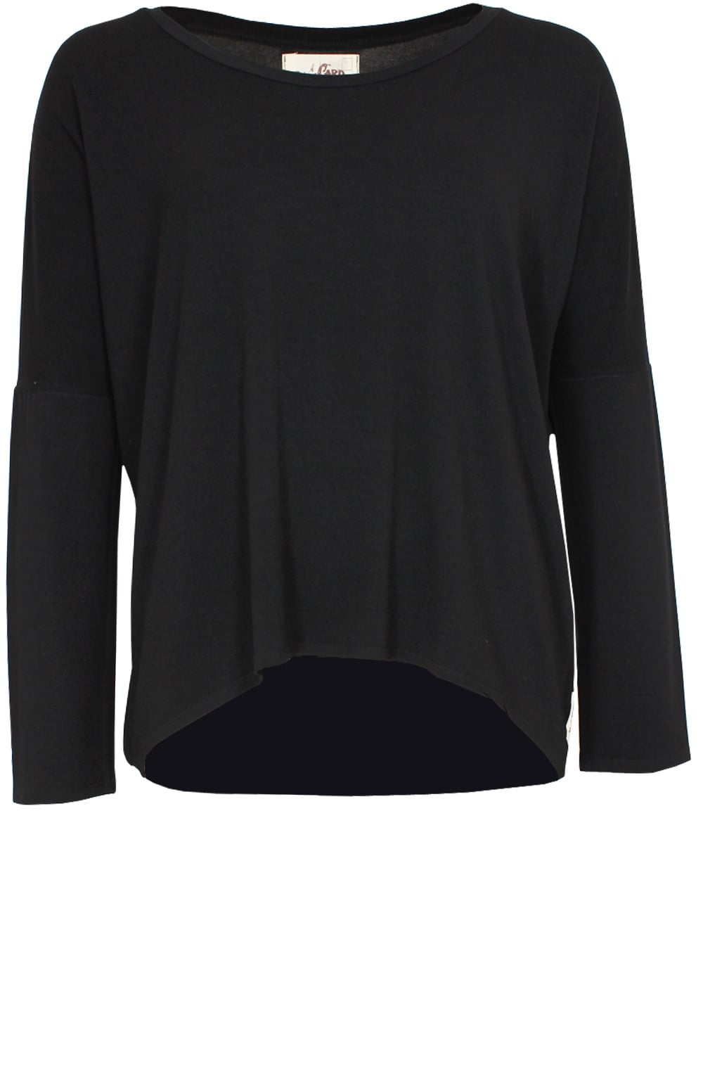 Karma black over sized top