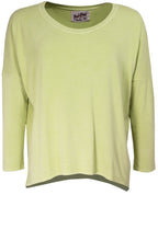 Karma Leaf Green Jersey Top