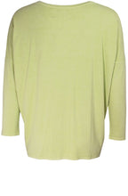 Karma Leaf Green Jersey Top