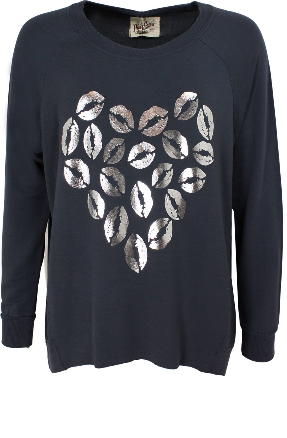 Kisses Charcoal Sweatshirt