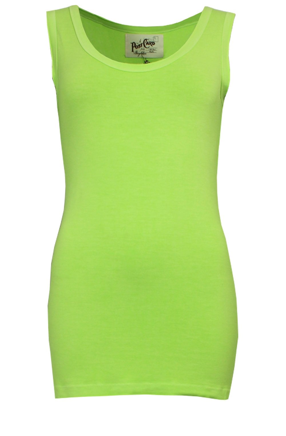 Lime Green Jersey Vest