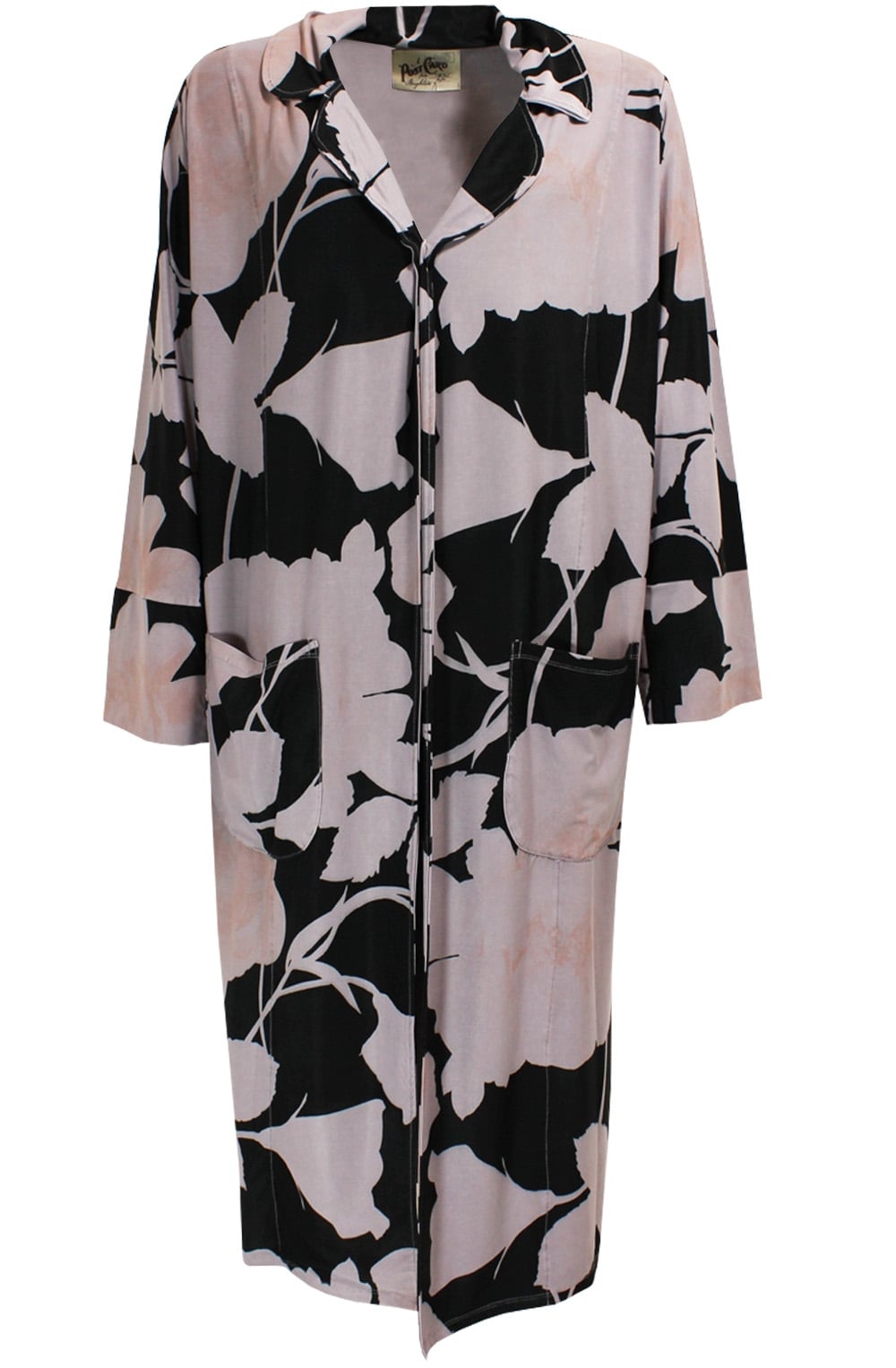 Long Line Bold Print Jacket