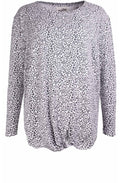 Mallory Leopard Print Top