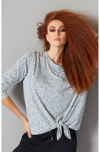 Mallory Leopard Print Top