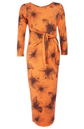 Margie melba patterened midi Dress