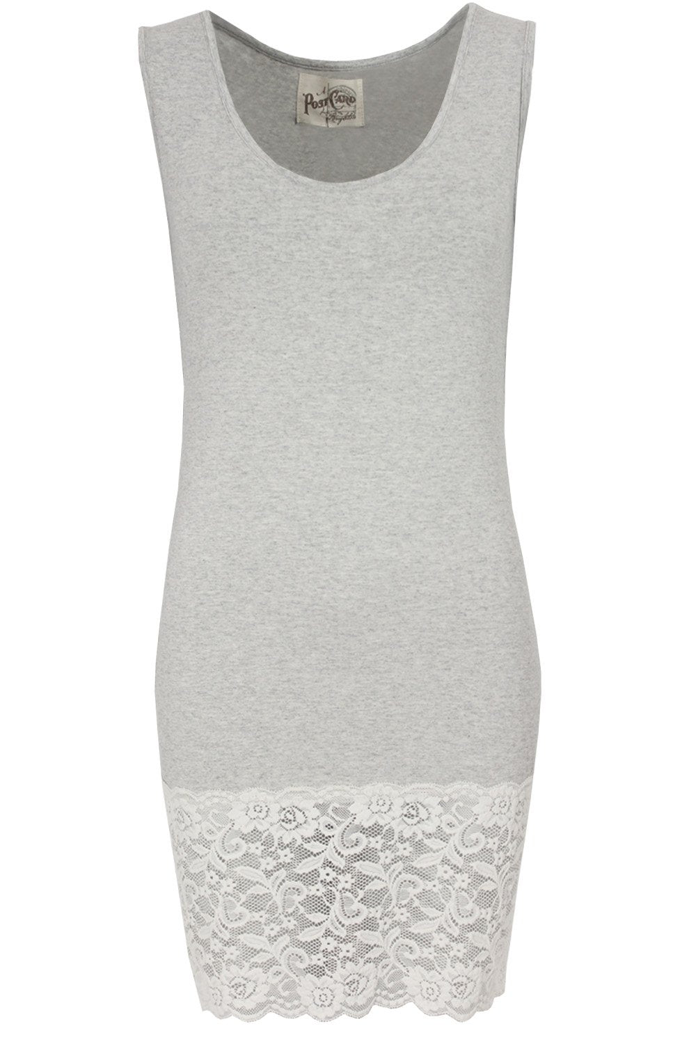 Marl Bone Lace Top