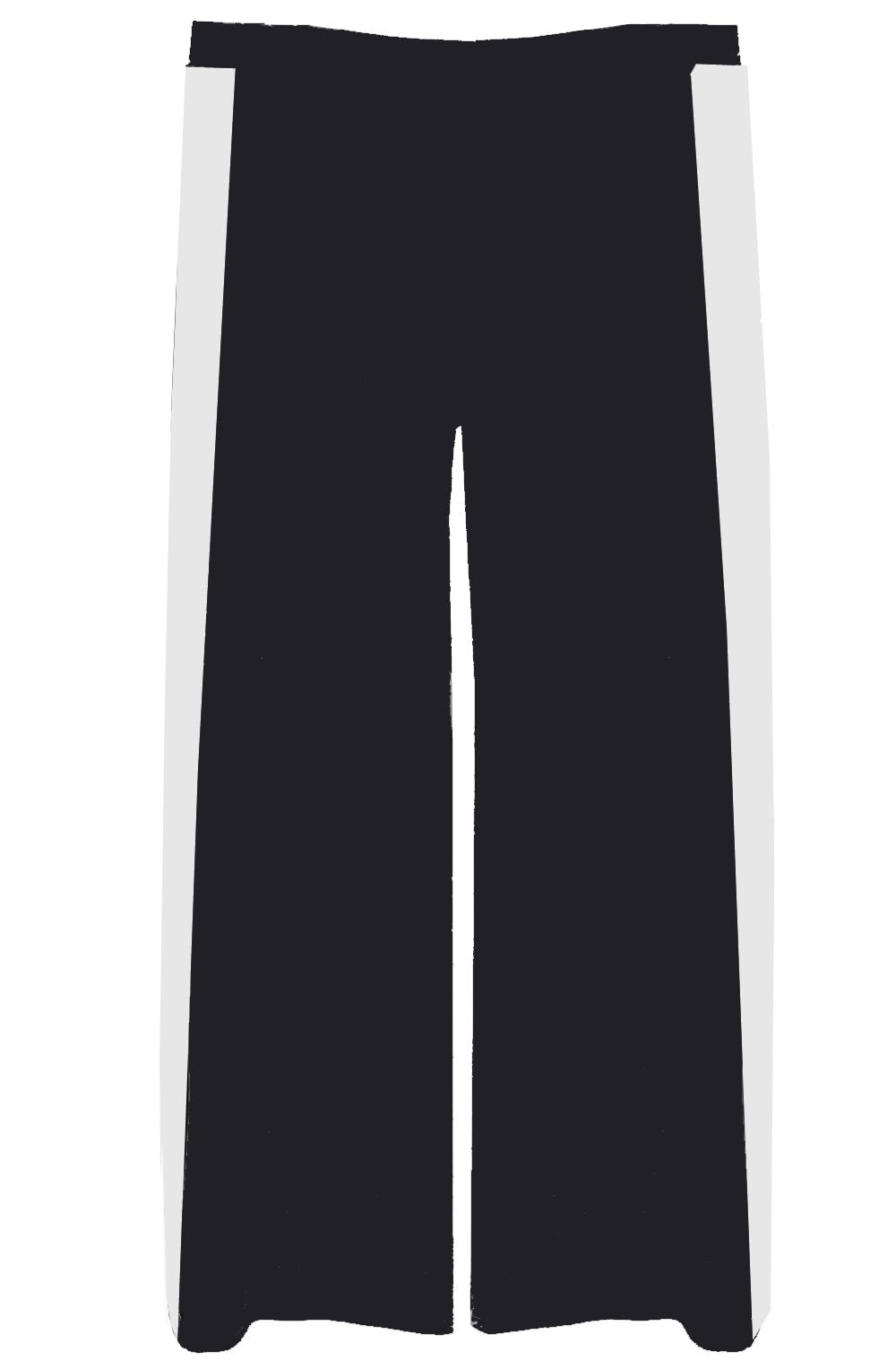 Monie Soft Black Jersey Coulottes