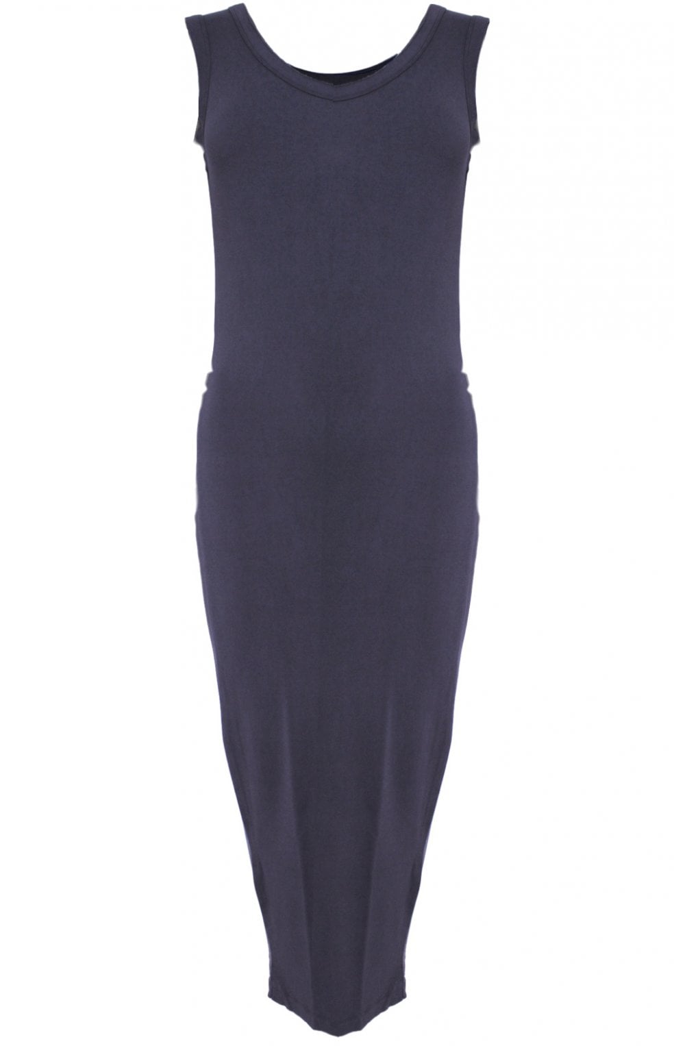Nancy charcoal midi Dress