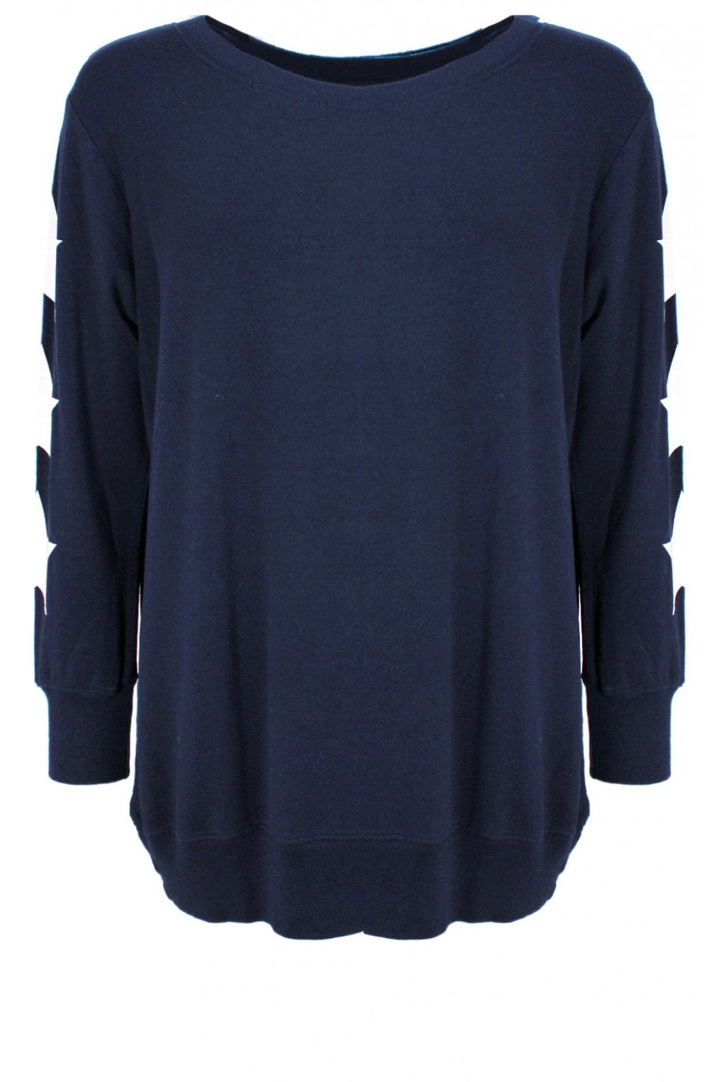 Navy Star Design Top