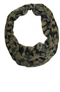 Olive Patterned Snood