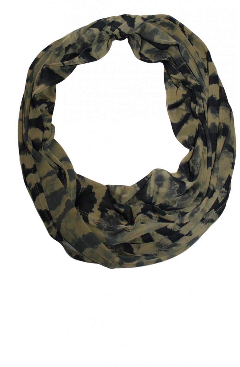 Olive Patterned Snood
