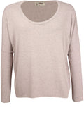 Over Sized Seashell Pink Top