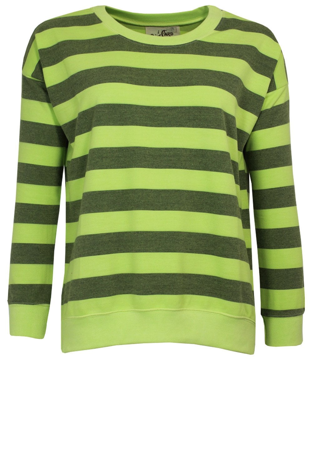 Oversized Striped Sweatshirt