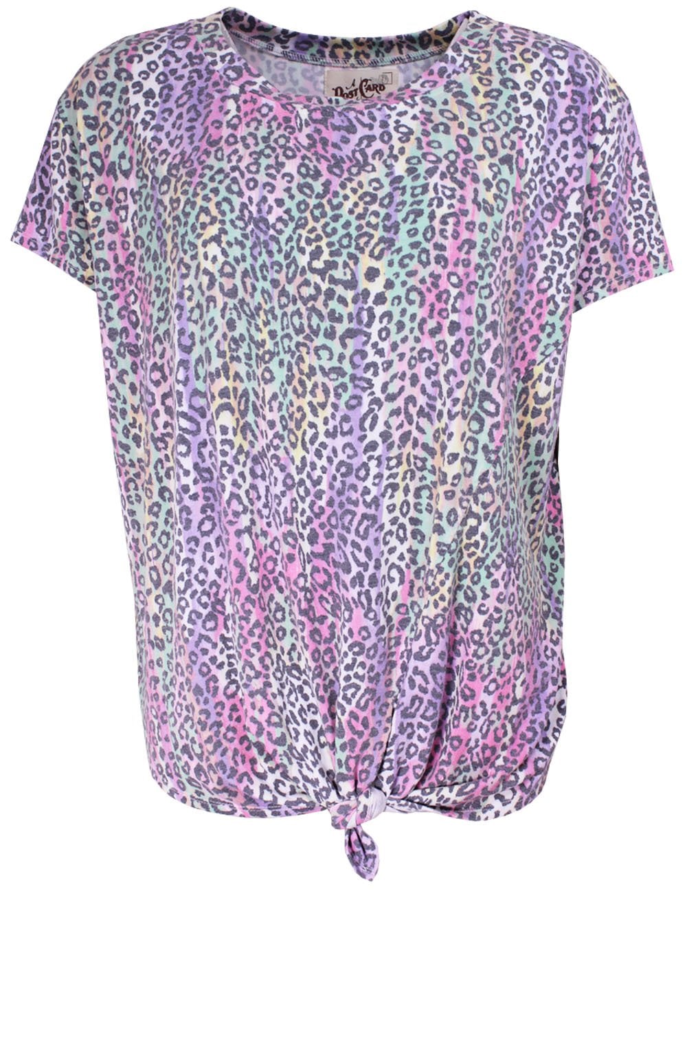 Pia Leopard Print Top