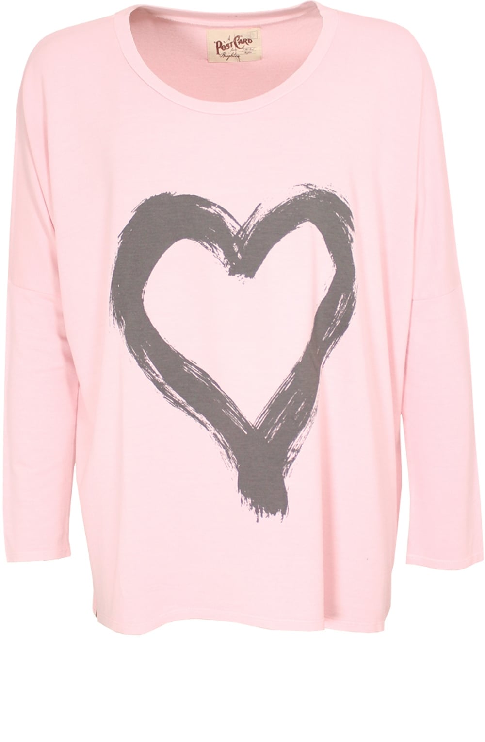Pink Heart Design Top