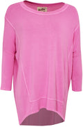 Pink Over Sized Jersey Top