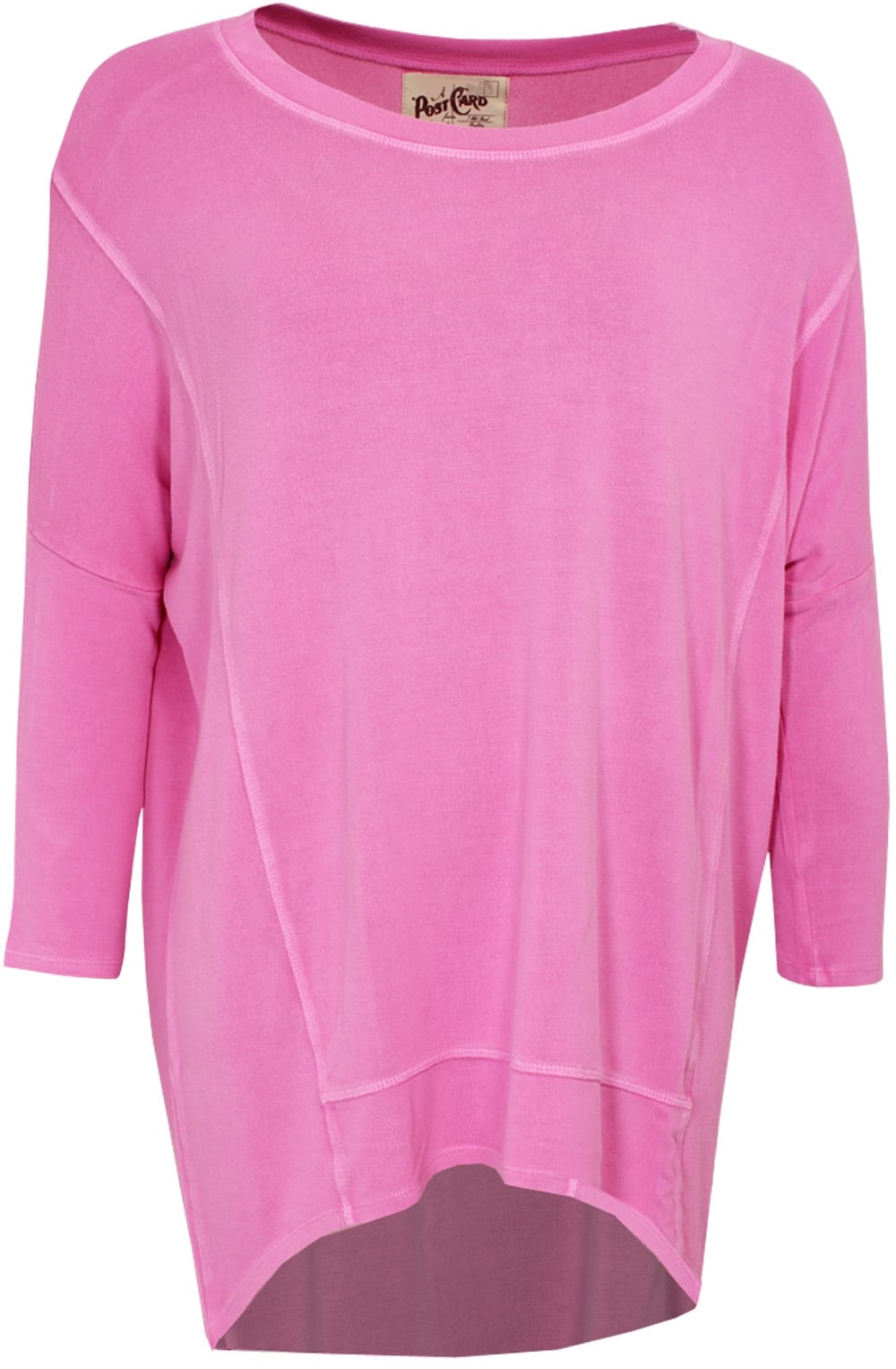 Pink Over Sized Jersey Top