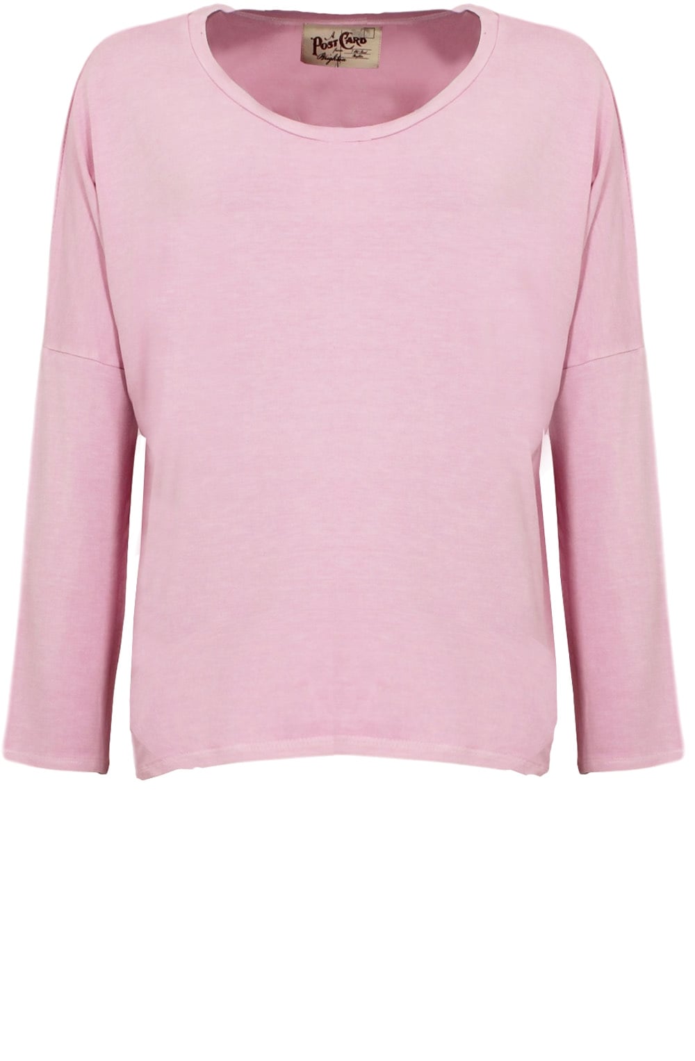 Pink Over Sized Jersey Top