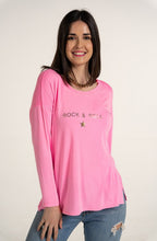 Pink Rock Star Top