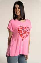 Pink Summer Love T Shirt