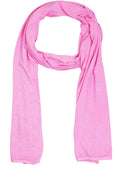 Plain Petal Pink Jersey Scarf