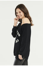 Ready Black Oversized Top