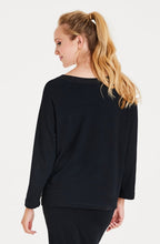 Relax Black Oversized Sweatshirt