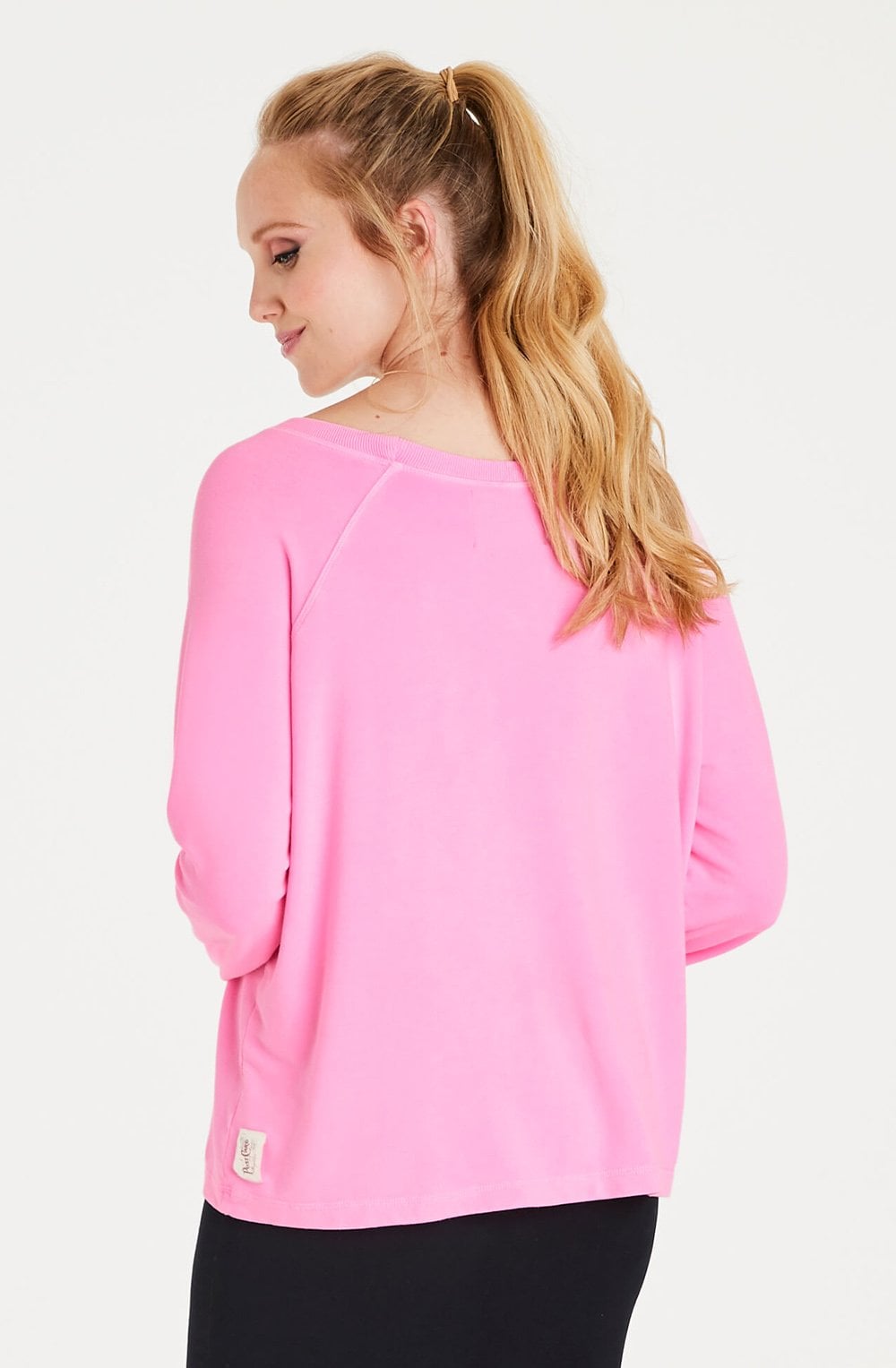 Relax Pink Oversized Sweatshirt