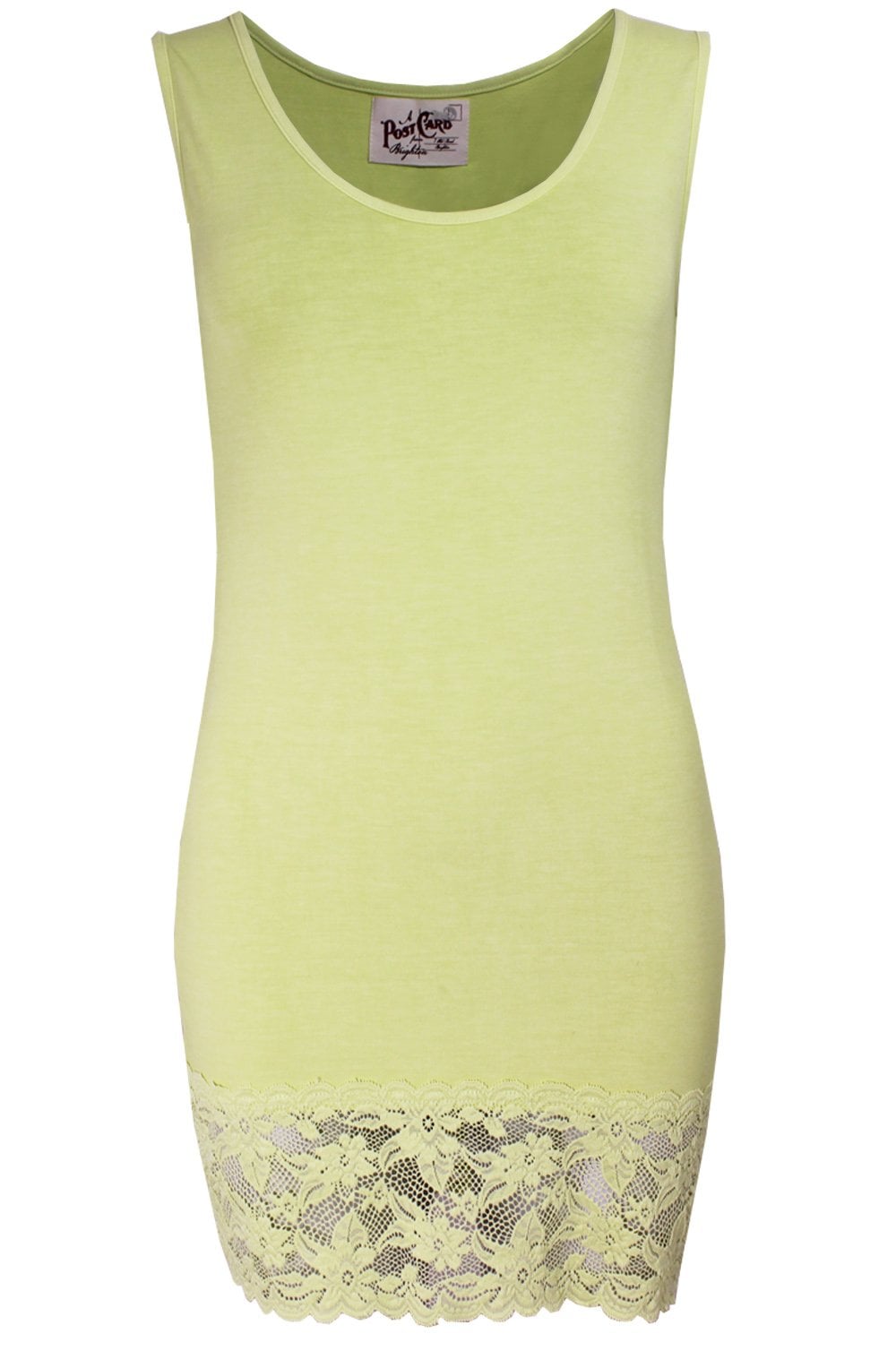 Sammy Leaf Green Lace Vest
