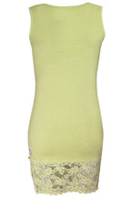 Sammy Leaf Green Lace Vest