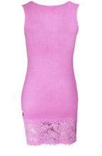 Sammy Pink Lace Vest