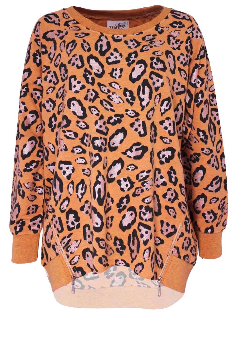 Sara Melba leopard print Sweatshirt