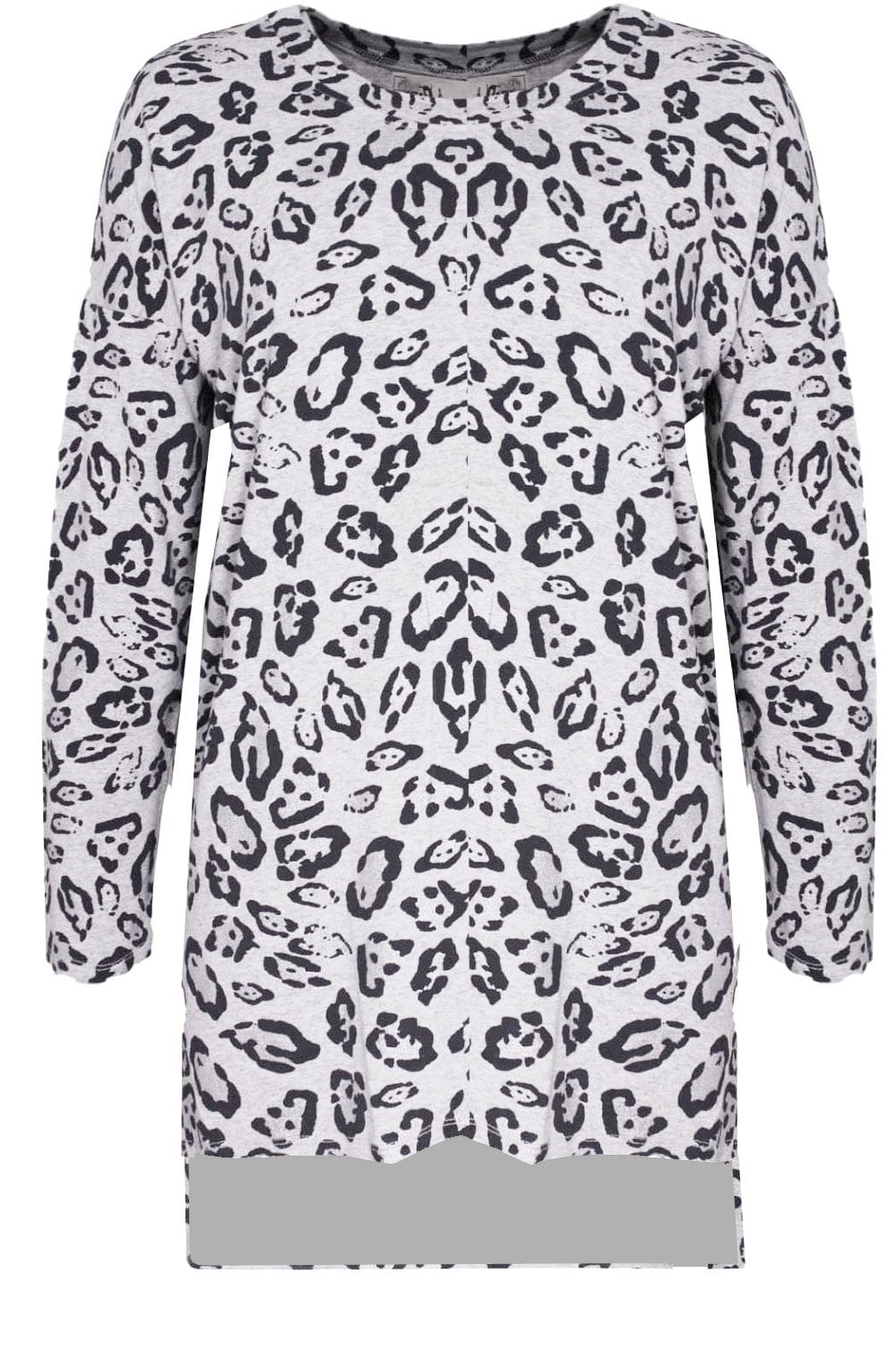 Shannon Coconut white Leopard print Top