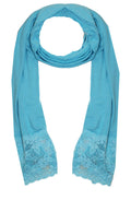 Sky Lace Detailed Scarf