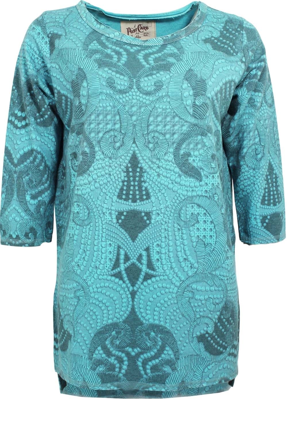 Sky Patterned Top