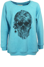 Sky Skull Design Sweatshirt