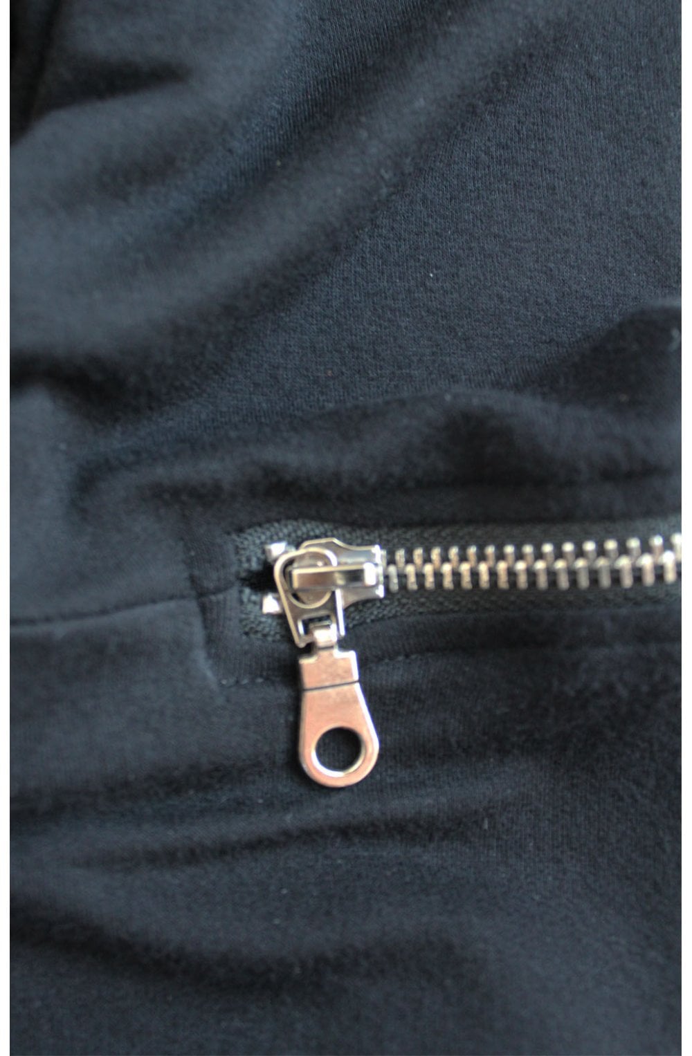 Star Black Jersey Top