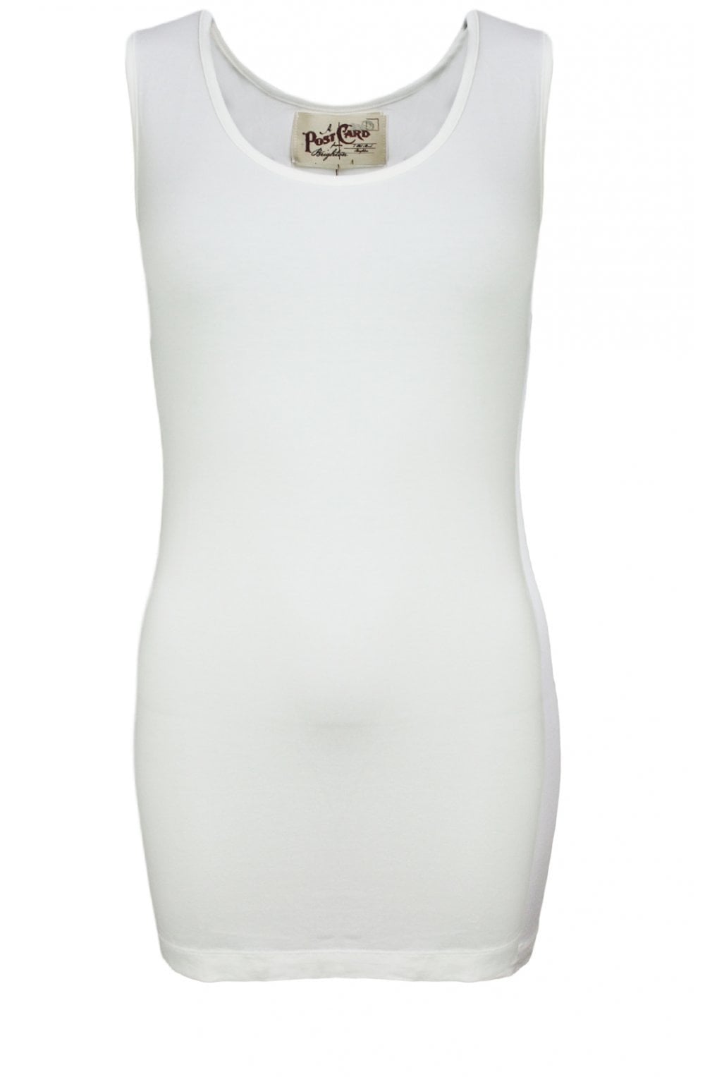 Vestie White Vest Top