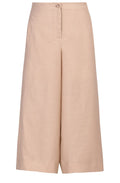 Beige Wide Leg Culottes