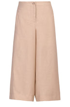 Beige Wide Leg Culottes