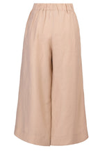 Beige Wide Leg Culottes