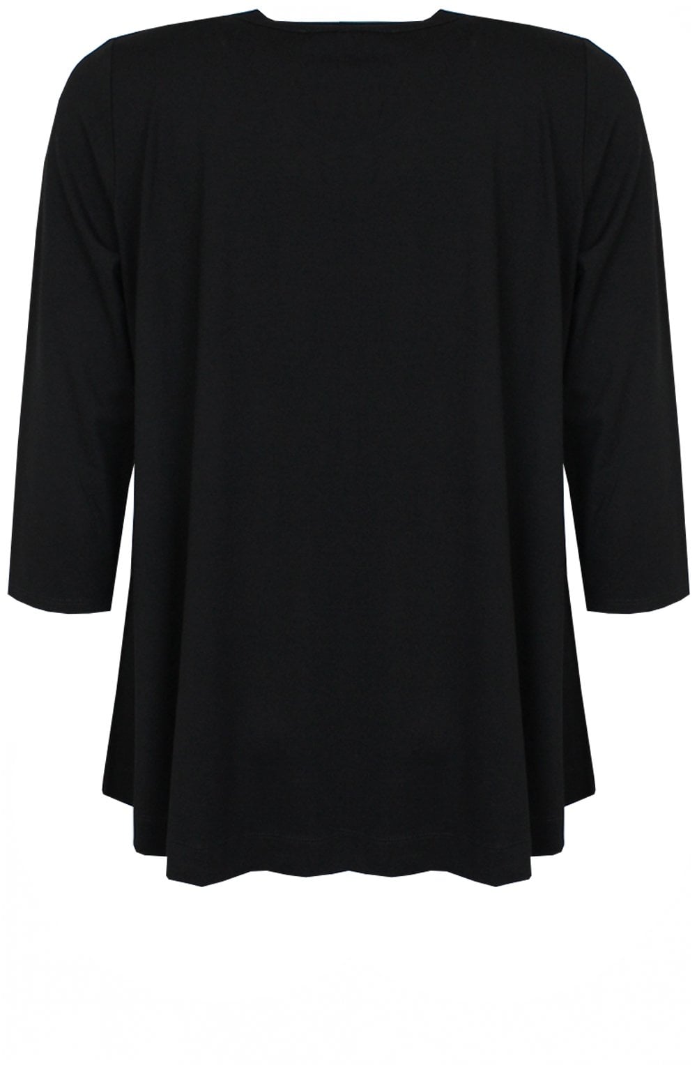 Black Sleeved Trapeze Top