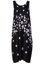 Black and White Circles Dress