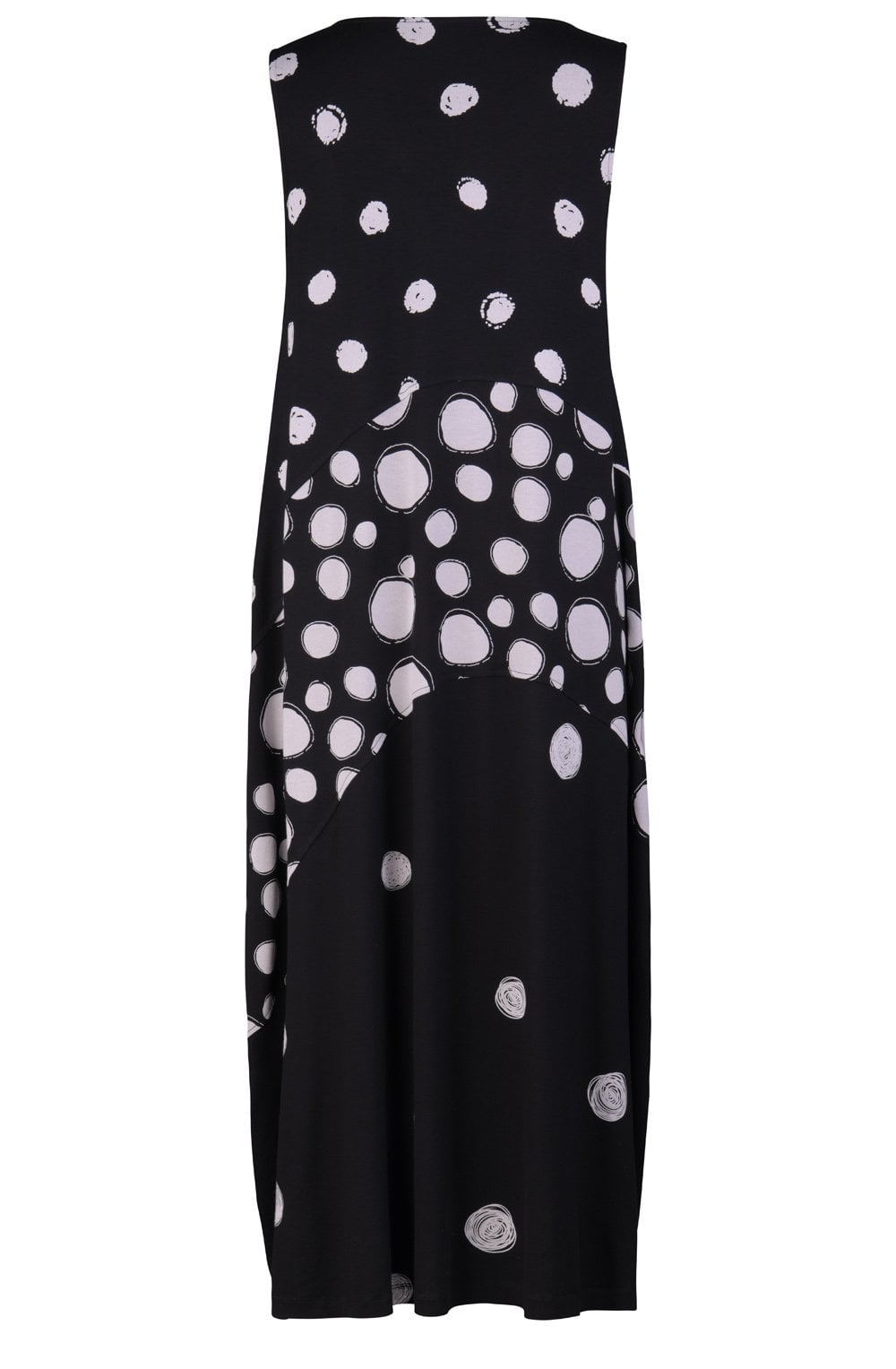 Black and White Circles Dress