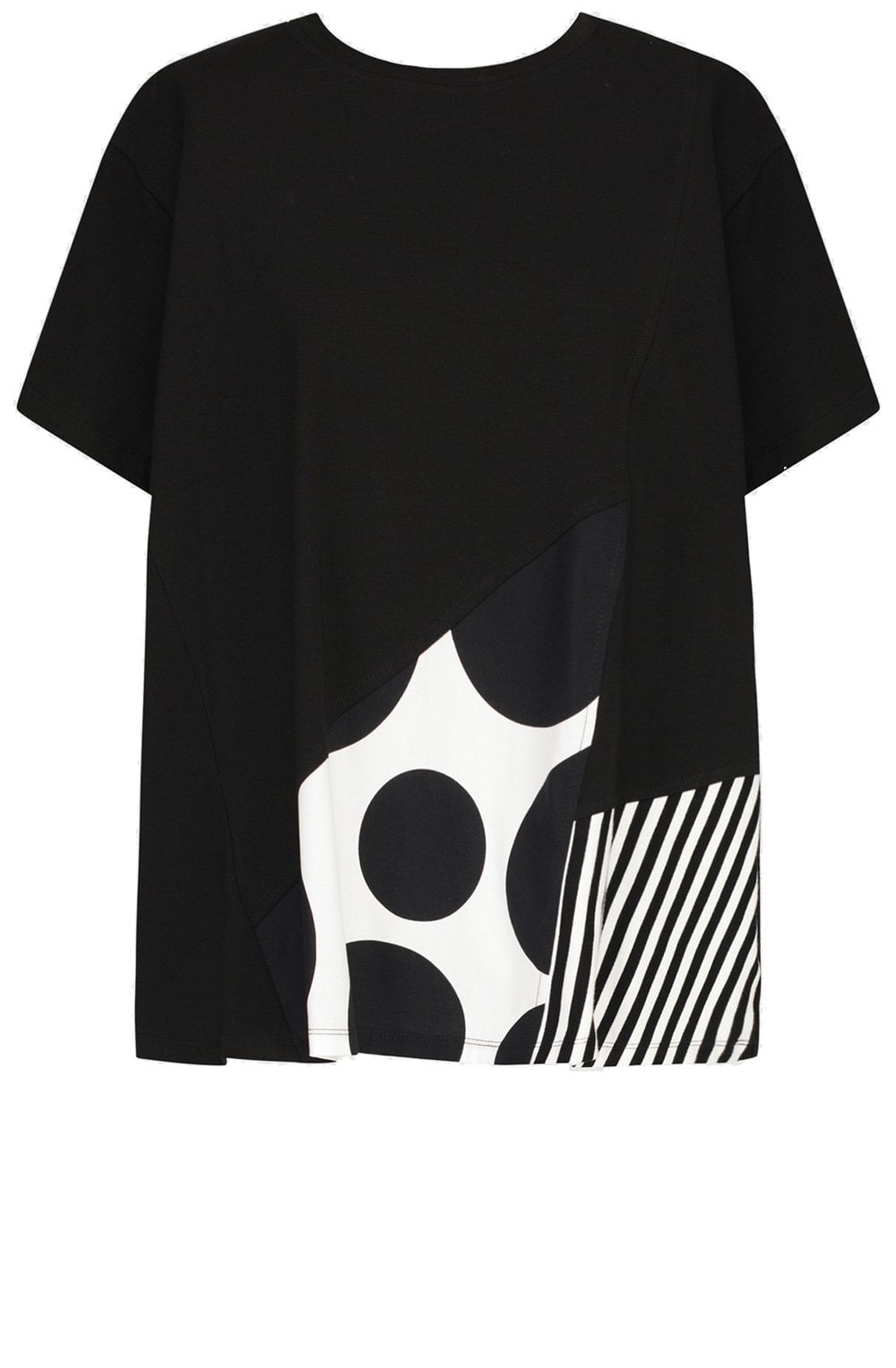 Black and White Oversized Tribeca T Shirt